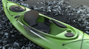 Système de siège pour kayak Old Town Canoe®.